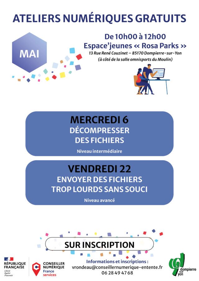 ATELIER NUMERIQUE MAI 2026
