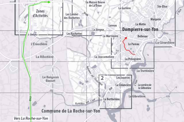 Déviation vendée eau
