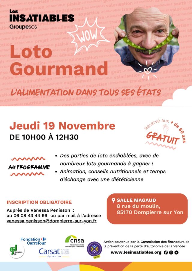 Flyer Loto Gourmand Dompierre